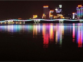 三亚湾夜景