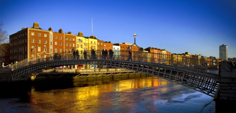 halfpenny bridge 半便士桥